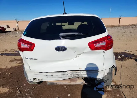 2012 Kia Sportage Lx z USA, uszkodzony, nr VIN KNDPBCA26C7315729